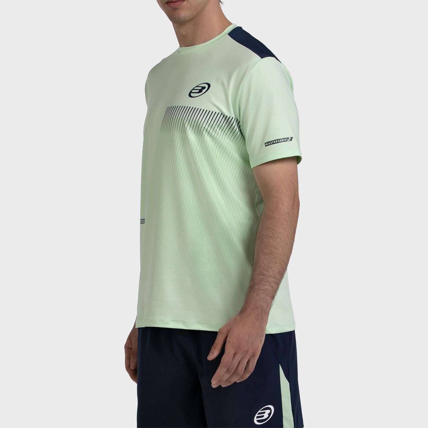 CAMISETA BULLPADEL MOTRIL VERDE ACIDO