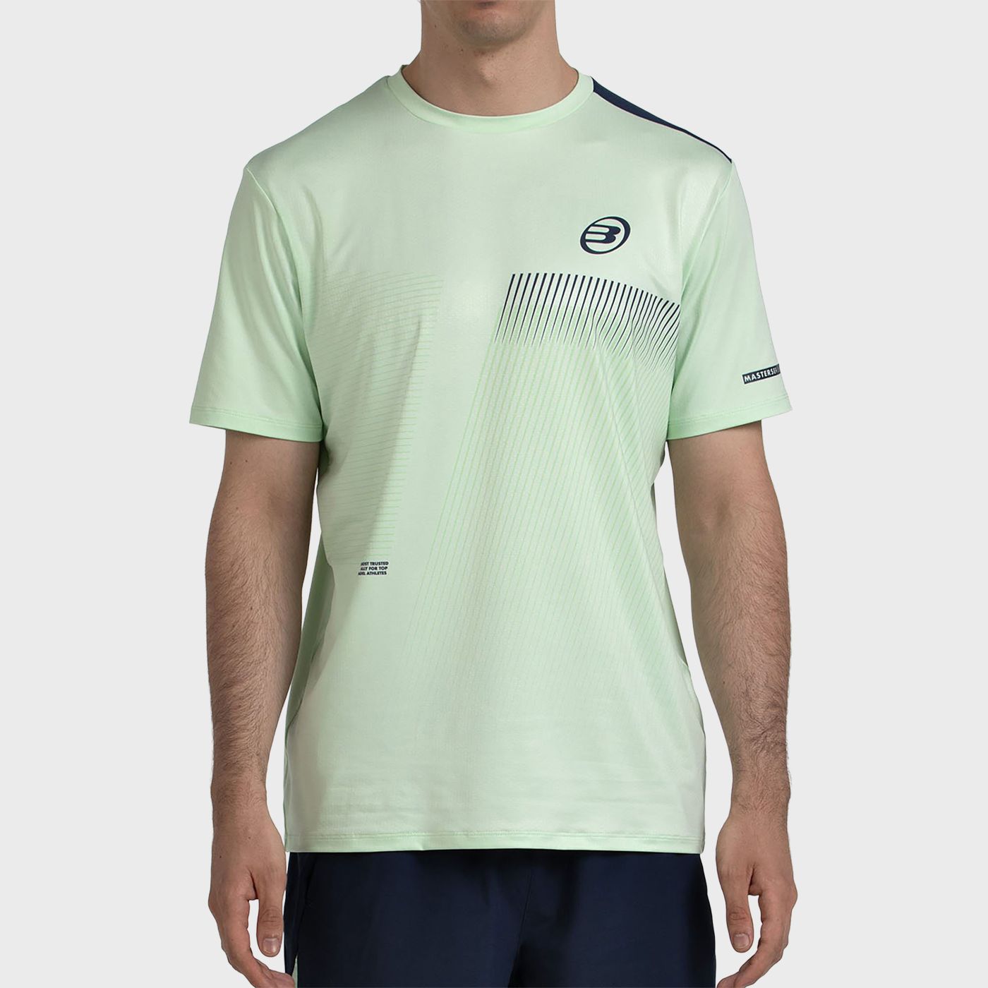 CAMISETA BULLPADEL MOTRIL VERDE ACIDO