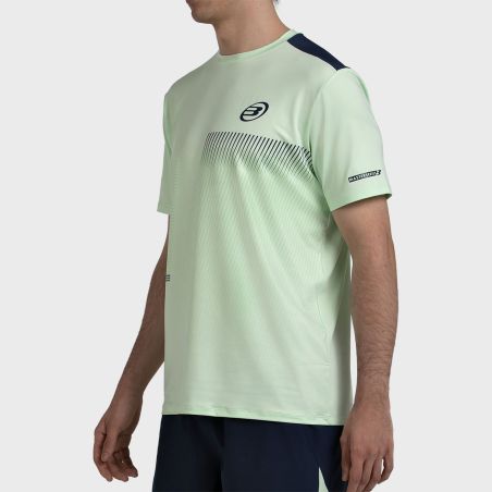 CAMISETA BULLPADEL MOTRIL VERDE ACIDO