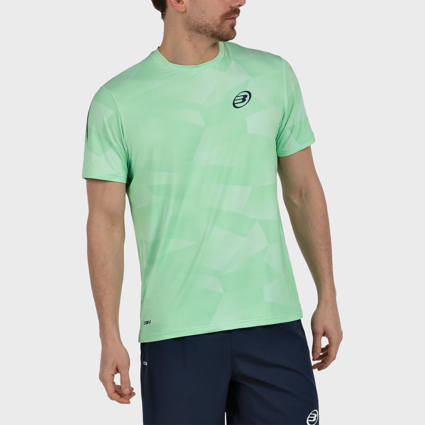 CAMISETA BULLPADEL MANIN VERDE ACIDO