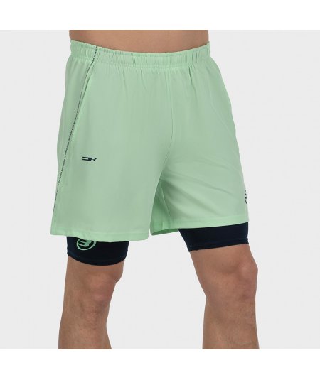 tienda de padel Madrid, tienda de padel online, tienda de padel españa, tienda de padel en linea, SHORT BULLPADEL MANSIL VERDE A