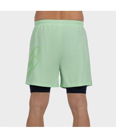 tienda de padel Madrid, tienda de padel online, tienda de padel españa, tienda de padel en linea, SHORT BULLPADEL MANSIL VERDE A