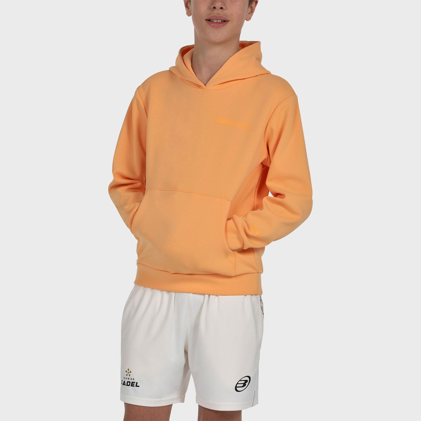 SUDADERA BULLPADEL ALBIER J MANDARINA