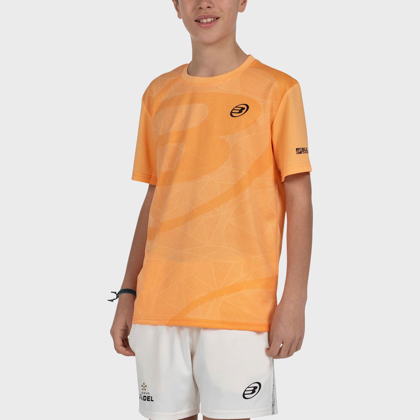 T-SHIRT BULLPADEL CASTIL J MANDARINE