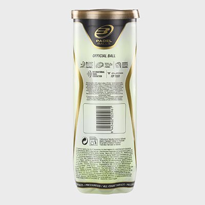 tienda de padel Madrid, tienda de padel online, tienda de padel españa, tienda de padel en linea, BOTE BOLAS BULLPADEL BP FIP NE