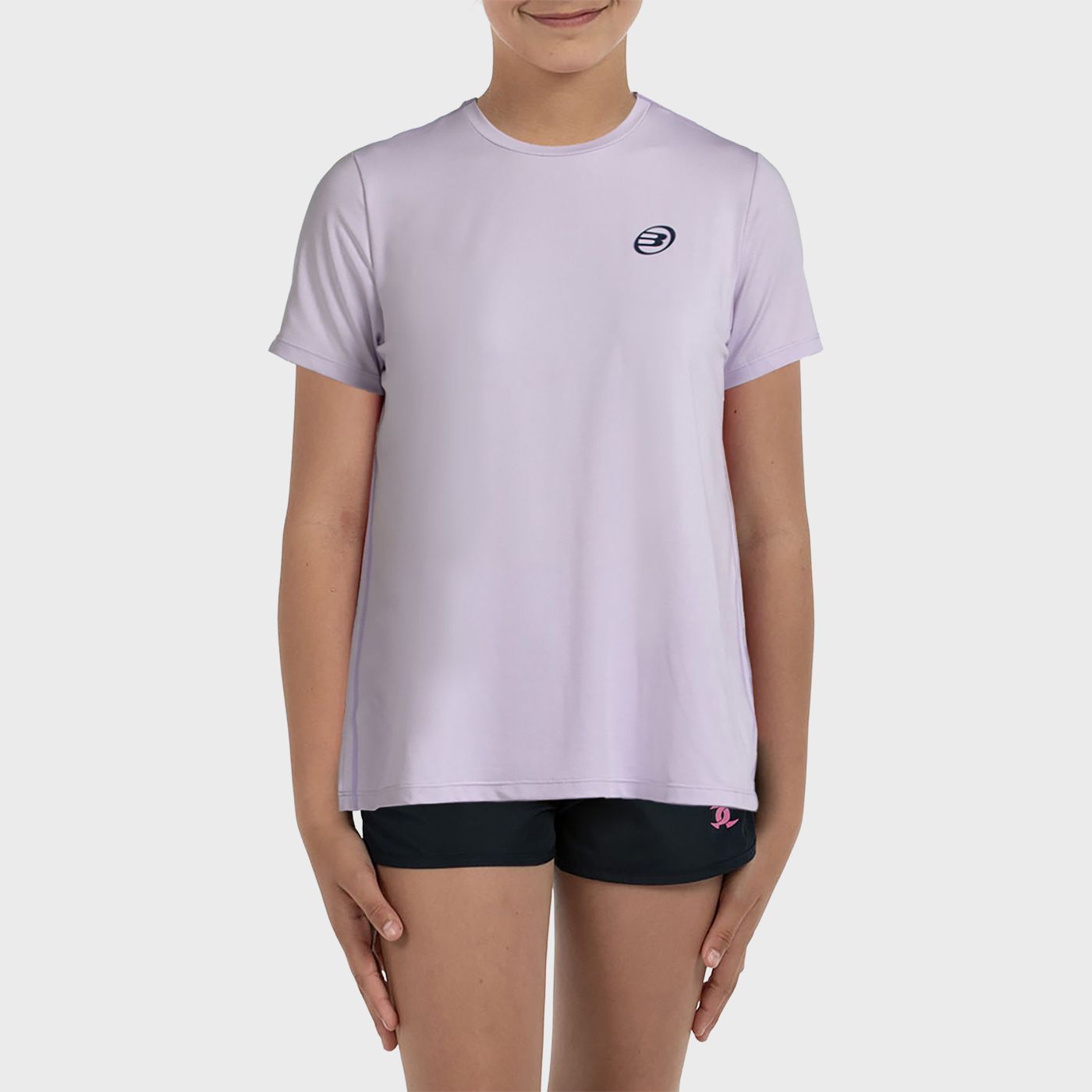 CAMISETA BULLPADEL PICASE G LILA PASTEL