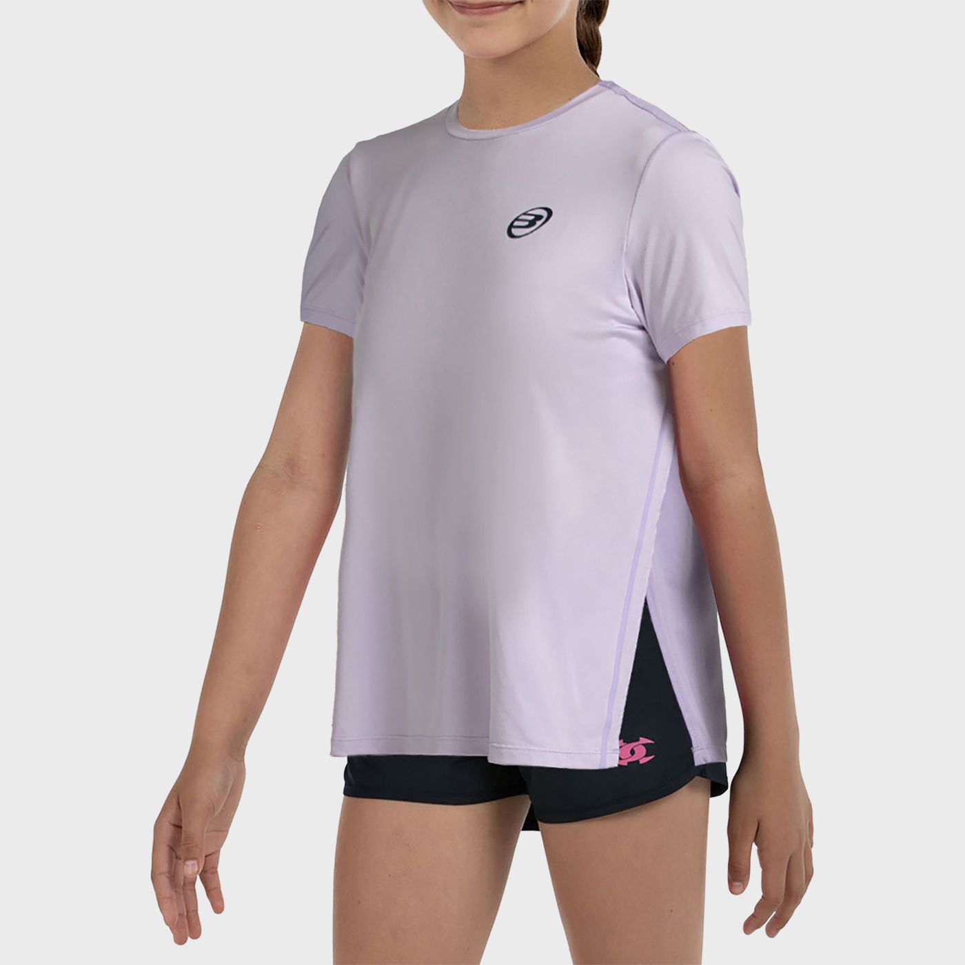 CAMISETA BULLPADEL PICASE G LILA PASTEL
