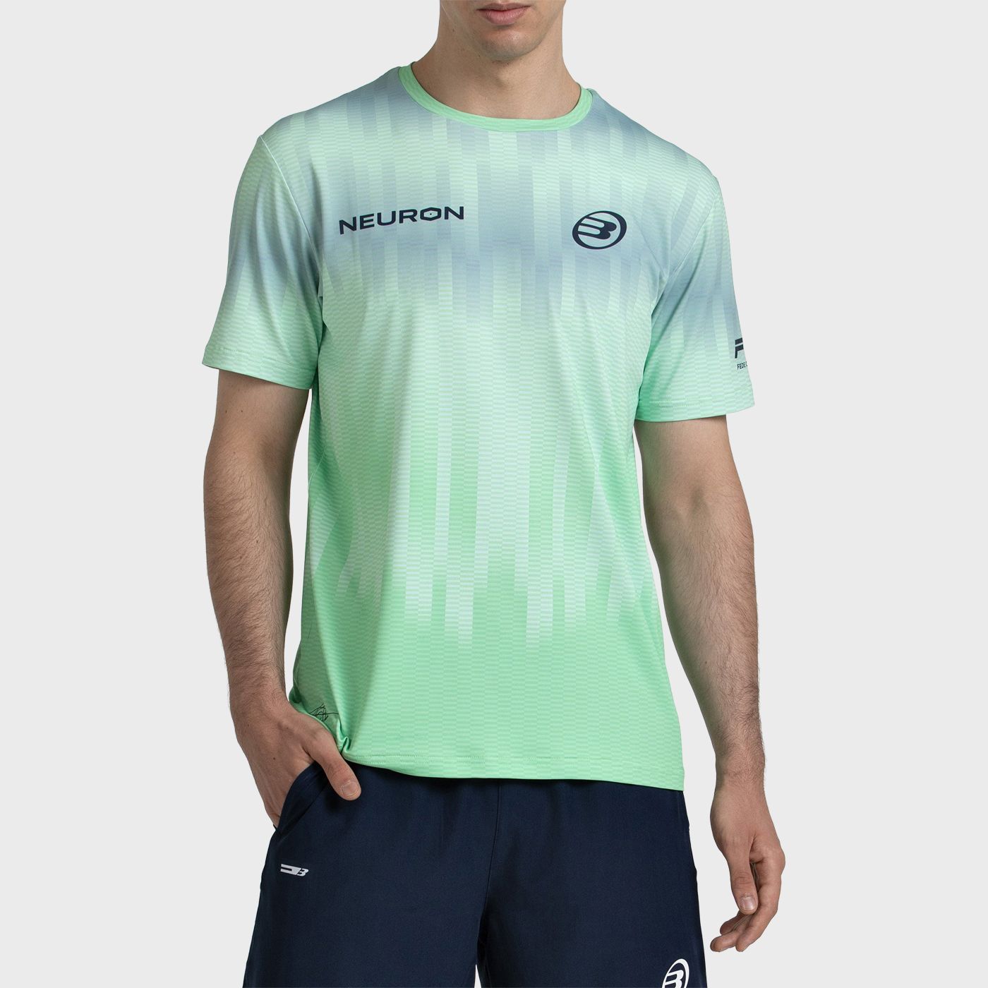 CAMISETA BULLPADEL CHINGOTTO 26V VERDE ACIDO
