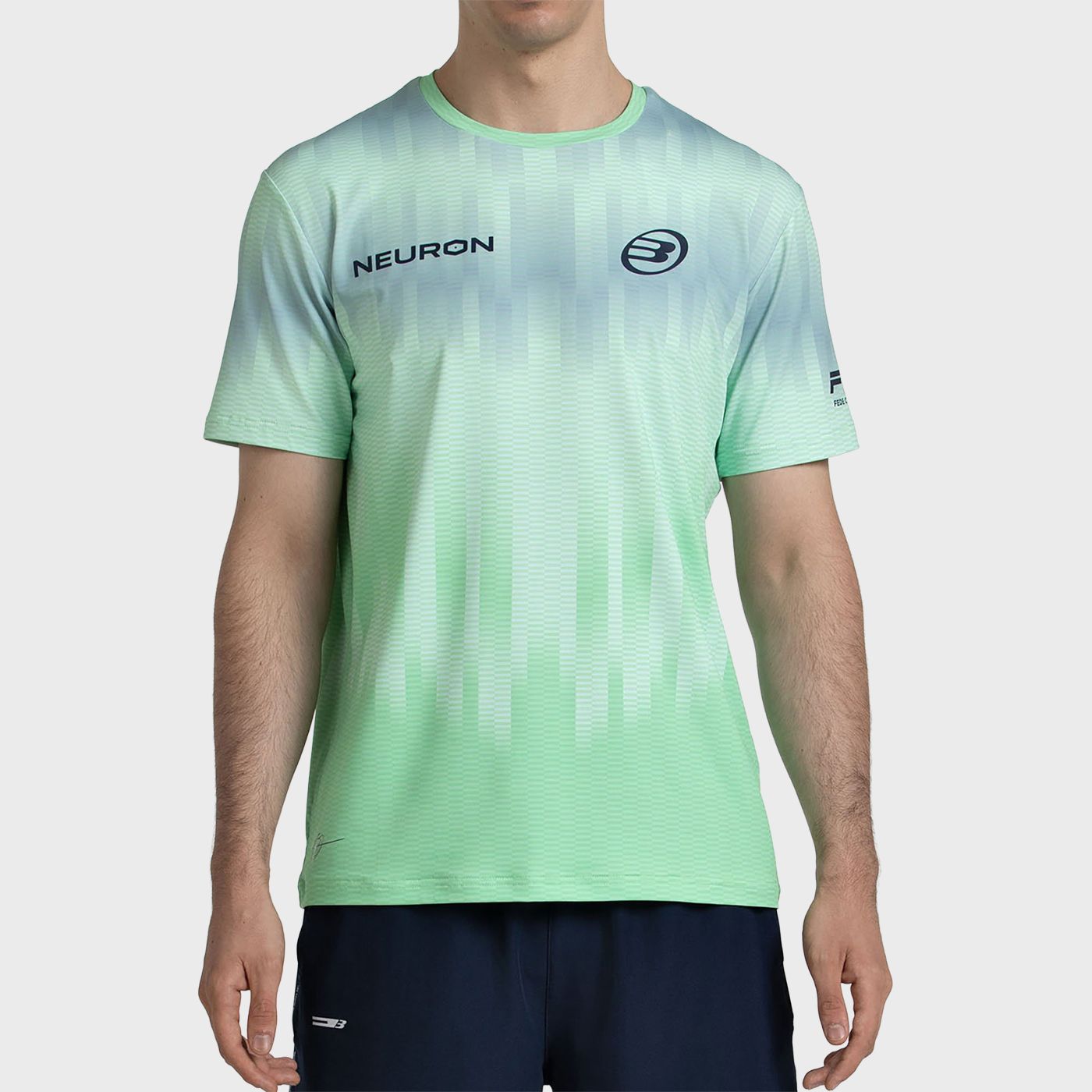 CAMISETA BULLPADEL CHINGOTTO 26V VERDE ACIDO