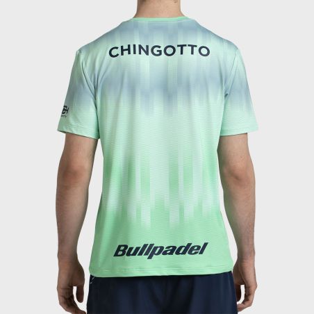CAMISETA BULLPADEL CHINGOTTO 26V VERDE ACIDO