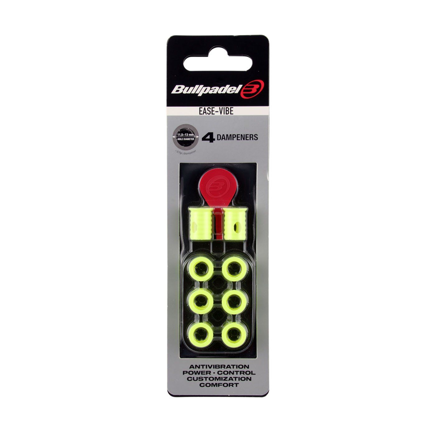 tienda de padel Madrid, tienda de padel online, tienda de padel españa, tienda de padel en linea, EASE VIBE BULLPADEL AMARILLO A