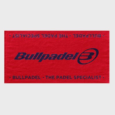 TOALLA BULLPADEL BPTOWEL26 150X90 ROJO