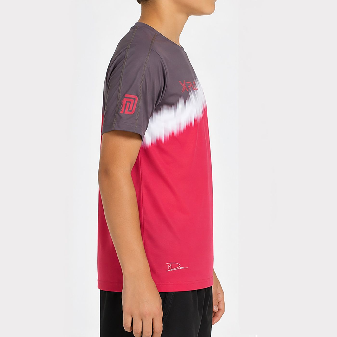 T-SHIRT BULLPADEL DI NENNO JR 25I IBISCO