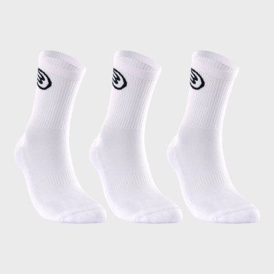 CALCETIN BULLPADEL BP262 (PACK DE 3) BLANCO