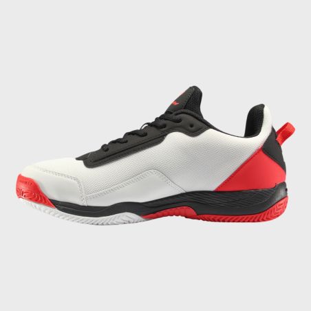 CHAUSSURE BULLPADEL BUKER JR 25V BLANC ET ROUGE