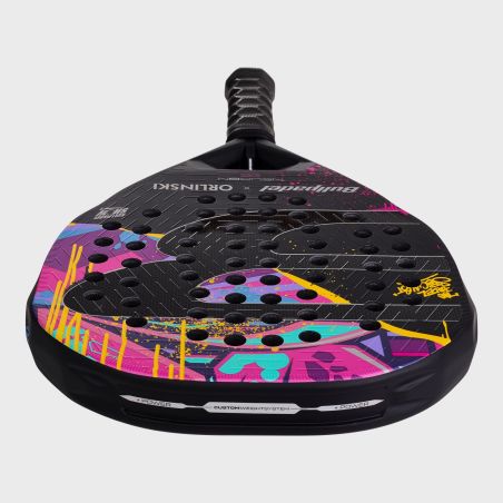 RACKET BULLPADEL NEURON 02 EDGE BULLPADELSHOW 06 x ORLINSKI
