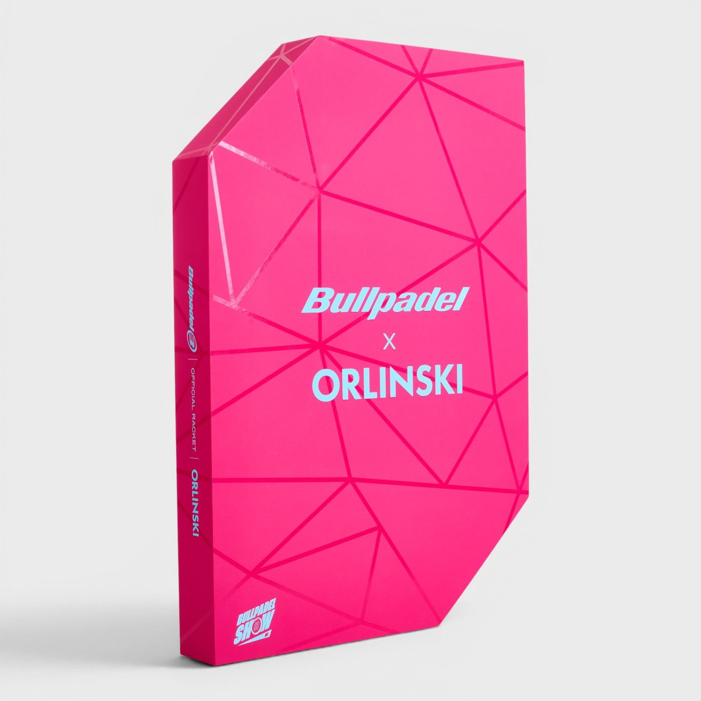 RAQUETTE BULLPADEL NEURON 02 EDGE BULLPADELSHOW 06 x ORLINSKI