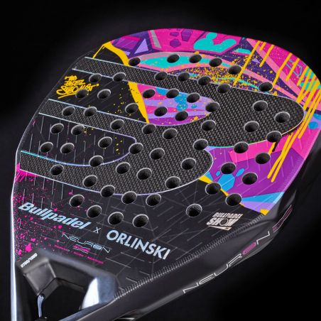 RACCHETTA BULLPADEL NEURON 02 EDGE BULLPADELSHOW 06 x ORLINSKI
