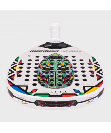 tienda de padel Madrid, tienda de padel online, tienda de padel españa, tienda de padel en linea, PALA BULLPADEL ELITE 02 PRETOR
