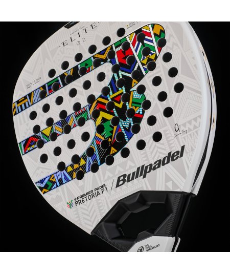 tienda de padel Madrid, tienda de padel online, tienda de padel españa, tienda de padel en linea, PALA BULLPADEL ELITE 02 PRETOR