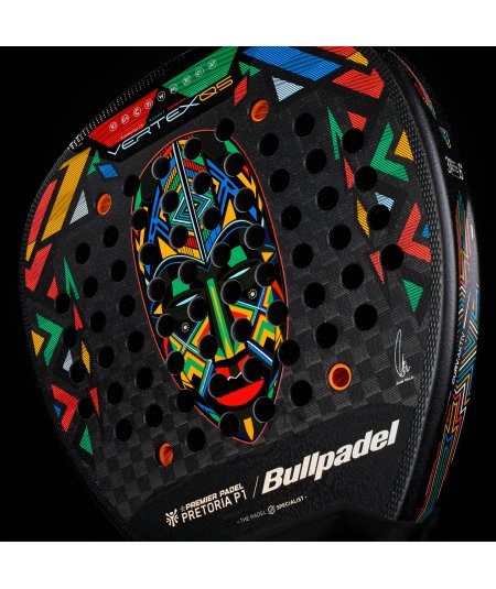 tienda de padel Madrid, tienda de padel online, tienda de padel españa, tienda de padel en linea, PALA BULLPADEL VERTEX 05 PRETO