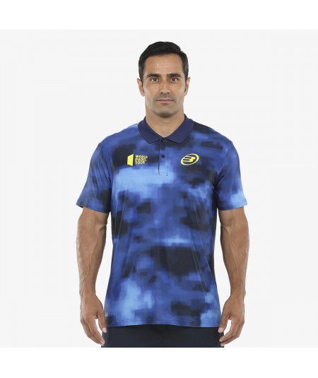 Camiseta Bullpadel Tefilo Azul - Camiseta de hombre para pádel