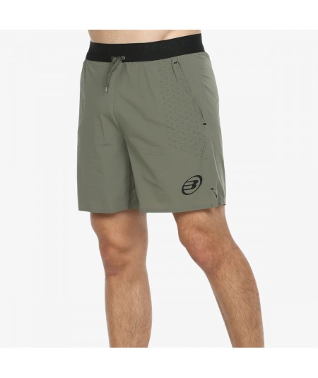 Pantalón corto Bullpadel Barano Negro | Ropa de pádel para hombre
