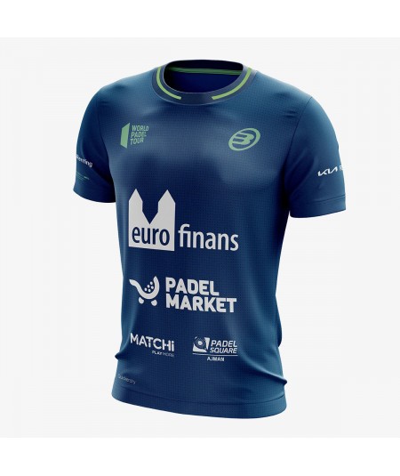 Camiseta Bullpadel Carte 2021 Azul ✓ Ropa padel Bullpadel 2022 ✓