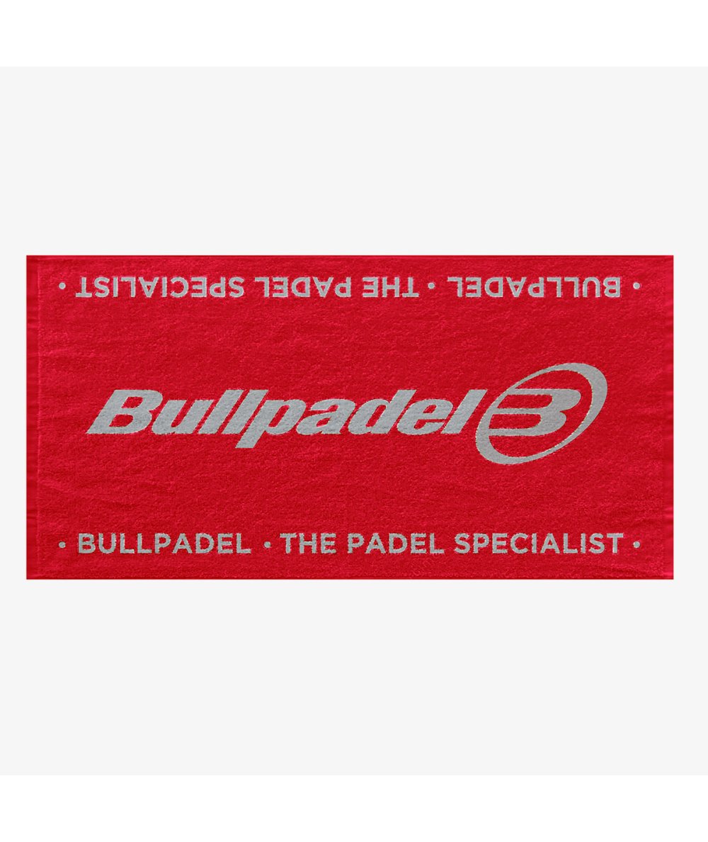tienda de padel Madrid, tienda de padel online, tienda de padel españa, tienda de padel en linea, BULLPADEL TOWEL ROJO