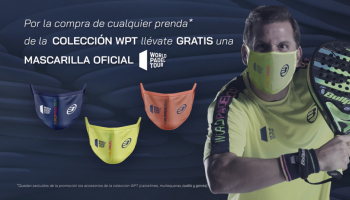 Mascarilla WPT de regalo con la Colección World Padel Tour