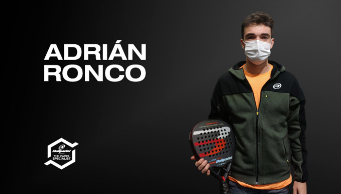 Adrián Ronco joins the Bullpadel team