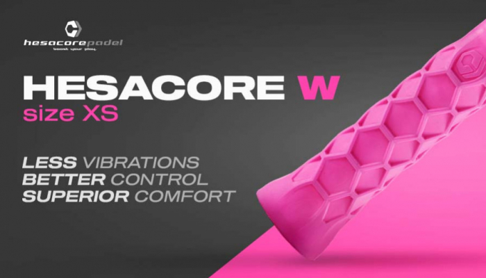 Bullpadel introduces the new Hesacore grip for women