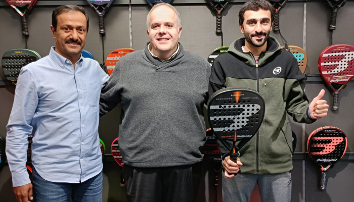 Mohammed Al-Khanji joins the Bullpadel team