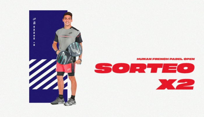 Bases legales del sorteo de las 2  palas Vertex 03 Comfort de Martín Di Nenno