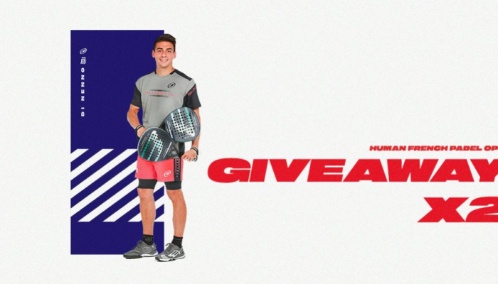 ´Human French Padel Open 2022' giveaway legal rules and regulations