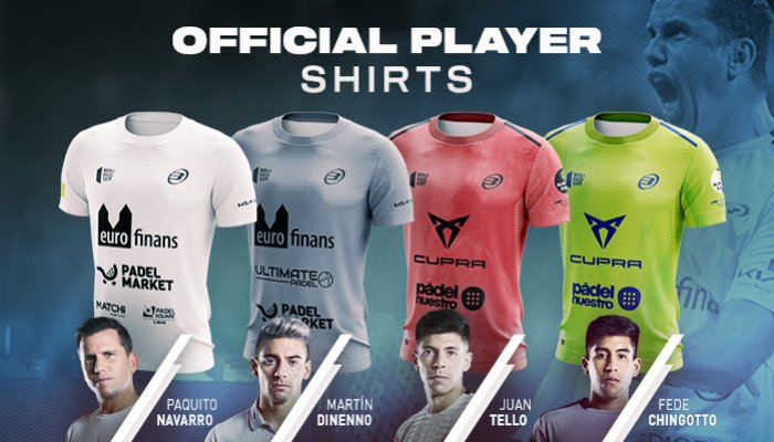 We present the official #BullpadelTeam winter season T-shirts 