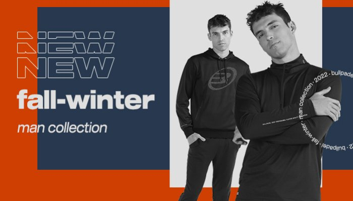 Bullpadel présente la nouvelle collection automne/hiver 2022 pour homme