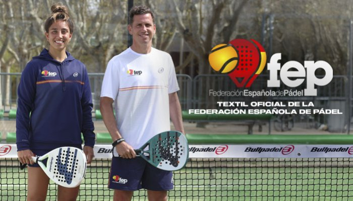 New textile and bag collection from Bullpadel and the FEP