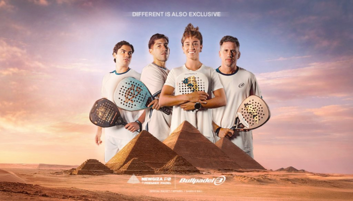 New Giza, the stage for the 4 new excluisve Bullpadel rackets