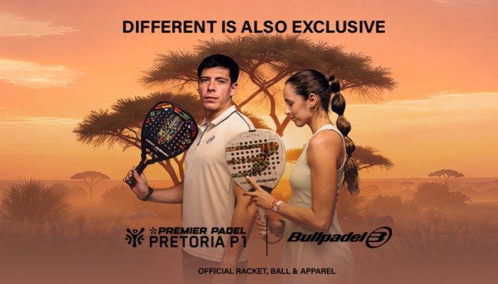 Bullpadel presents the official rackets of the Premier Padel Pretoria P1